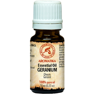 Эфирное масло гераниевое Ароматика Geranium Essential Oil 10 мл (4820177020962) лучшая модель в Днепре