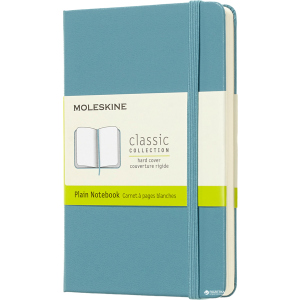 хороша модель Нотатник Moleskine Classic 9 х 14 см 192 сторінки без линівки Океанський синій (8058341715284)