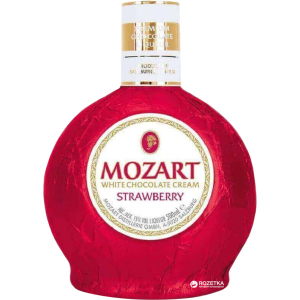 Ликер Mozart Cream Strawberry 0.5 л 15% (9013100003490) лучшая модель в Днепре