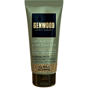 Гель-масло для бритья Estel Professional Genwood 100 мл (4606453062280) надежный