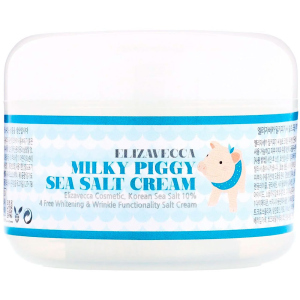 хороша модель Сольовий колагеновий крем для обличчя Elizavecca Milky Piggy Sea Salt Cream 100 мл (8809071369274)