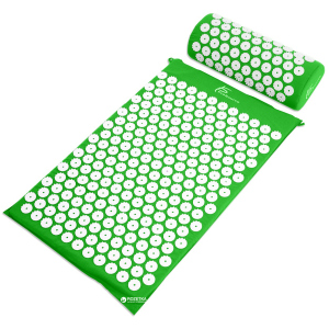 Коврик массажный с подушкой ProSource Acupressure Mat and Pillow Set Зеленый (ps-1203-accuset-green) в Днепре