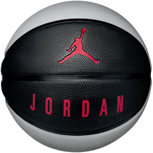 Мяч баскетбольный Nike Jordan Playground 8P Size 7 Black/Wolf Grey/Gym Red/Gym Red (J.000.1865.041.07) ТОП в Днепре