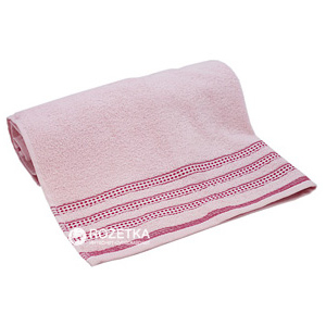 Махровое полотенце Lorenzzo Carmen 70х140 Розовое (76-167-116) лучшая модель в Днепре