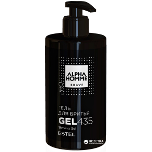 Гель для гоління Estel Professional Alpha Homme 435 мл (4606453052182) ТОП в Дніпрі
