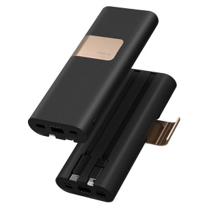 Зовнішній акумулятор iWALK Power Bank Scorpion 20000mAh Lightning/microUSB/USB-C Black краща модель в Дніпрі