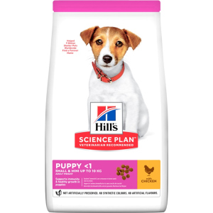 хороша модель Сухий корм для цуценят дрібних порід Hill's Science Plan Puppy Small & Miniature з куркою - 1.5 кг (604230) (52742281704)