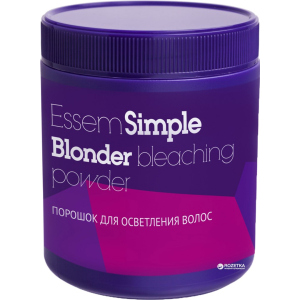 Порошок для освітлення волосся Essem Simple Blonder Bleach 500 г (4690494024963) краща модель в Дніпрі