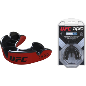 Капа OPRO Junior Silver UFC Hologram Red/Black (002265001) в Дніпрі