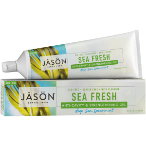 Гелевая зубная паста Jason против зубного камня Sea Fresh с коэнзимом Q10 170 г (078522015307) ТОП в Днепре