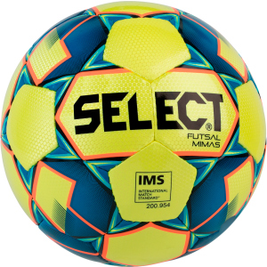 М'яч футзальний Select Futsal Mimas (102) Yellow-Blue (5703543187058) ТОП в Дніпрі