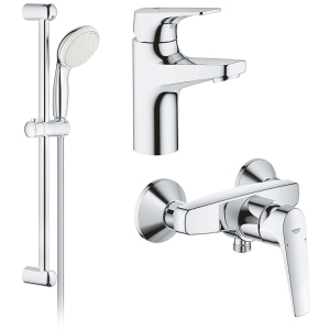 Набір змішувачів GROHE BauFlow 121630S (23632000+23752000+27598001)