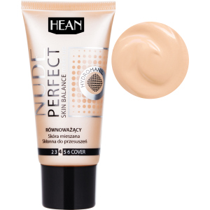 Основа під макіяж Hean Nude Perfect foundation 600 ваніль 30 мл (5907474428017) краща модель в Дніпрі