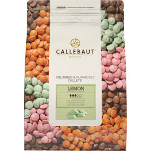 купить Бельгийский шоколад Callebaut Lemon Callets в виде каллет со вкусом лимона 2.5 кг (5410522515695)
