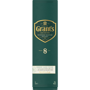 Виски Grants Sherry Cask 8 лет выдержки 0.7 л 40% (5010327255057) рейтинг