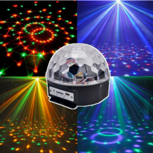 хорошая модель Диско Шар Лампа Led Сrystal Magic Ball Light с Пультом