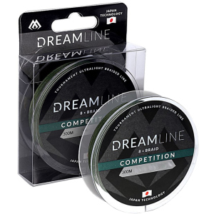 Шнур Mikado Dream Line Competition 8-Braid 300 м 0.18 мм 18.32 кг Зелений (ZDL000G-300-018) в Дніпрі