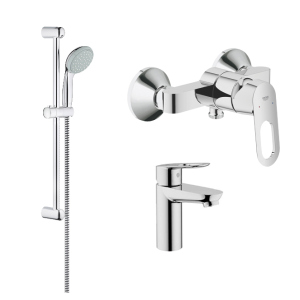 Набір змішувачів Grohe BauLoop для душу (123220S) ТОП в Дніпрі