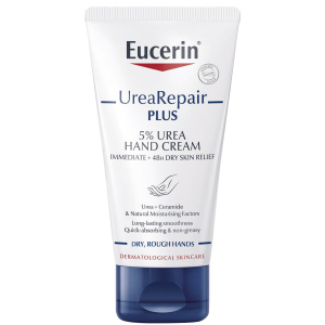 Крем для сухої шкіри рук Eucerin 5% Urea Plus 75 мл (4005800164187) ТОП в Дніпрі