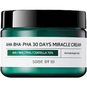 Крем для обличчя Some By Mi AHA/BHA/PHA Pha 30 Days Miracle Cream для проблемної шкіри 50 мл (8809326334224) ТОП в Дніпрі