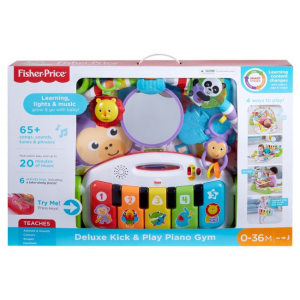 Коврик-игровой центр Fisher-Price Нажимай и играй с технологией Smart Stages (FWT18) в Днепре