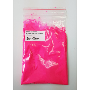 Флуоресцентний пігмент (ультрафіолетовий) Нокстон Темно-рожевий (Темно - рожеве свічення в УФ) 100 г надійний