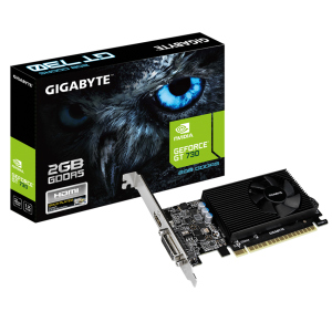 Відеокарта GeForce GT730 2048Mb GIGABYTE (GV-N730D5-2GL) краща модель в Дніпрі