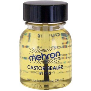 Закрепитель для латекса Mehron Castor Sealer for Latex с кисточной 30 мл (117-S) (764294517711) надежный