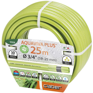 Шланг поливочный Claber Aquaviva Plus 3/4" 25 м Салатовый (90080000) ТОП в Днепре