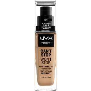 Жидкая тональная основа NYX Professional Makeup Can`t Stop Won`t Stop 24-Hour Foundation 11 Beige 30 мл (800897157289) лучшая модель в Днепре