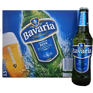 Упаковка пива Bavaria світле відфільтроване 5% 0.5 л x 15 шт (8714800013581) в Дніпрі