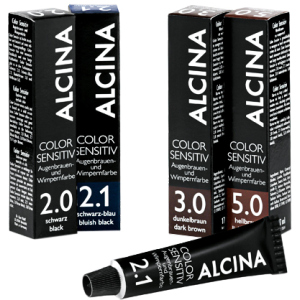 Фарба для брів та вій Alcina Color Sensitiv 2.1 чорно-синій 17 г (4008666173324) надійний