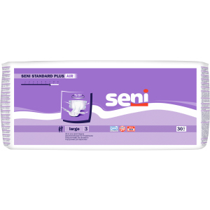 хороша модель Підгузки для дорослих Seni Standard Plus Air large 30 шт (5900516693671)