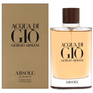 Парфумована вода для чоловіків Giorgio Armani Acqua di Gio Absolu 40 мл (3614271992895) рейтинг