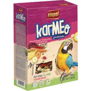 Повсякденний корм для великих папуг Vitapol Karmeo преміум 0.9 кг (2000981188184) ТОП в Дніпрі