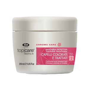 Маска защитная для окрашенных волос Lisap Top Care Repair Chroma Care Protective mask 250 мл (1800070000011) в Днепре