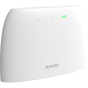 4G WI-FI роутер Tenda 4G03 Білий краща модель в Дніпрі