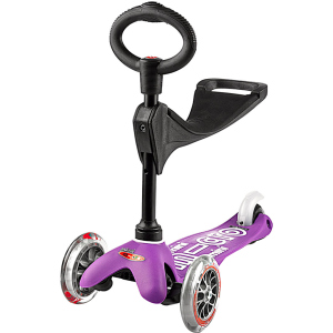 Самокат Micro Mini 3 in 1 Deluxe Purple (MMD012) краща модель в Дніпрі