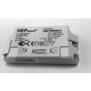 Блок живлення Mistic Hep 15W 350Ma (05420051)