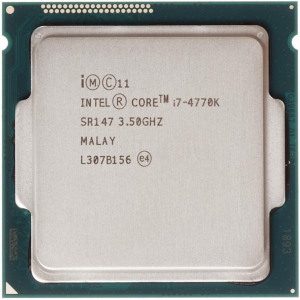 Процесор Intel Core i7-4770K 3.5GHz/5GT/s/8MB (SR147) s1150, tray краща модель в Дніпрі