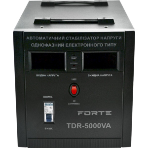 Стабилизатор напряжения Forte TDR-5000VA (22652) рейтинг