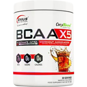 Аминокислота Genius Nutrition BCAA-X5 360 г Кола (5402869110015) в Днепре