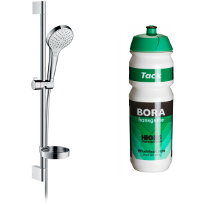 Душовий гарнітур HANSGROHE Croma Select S Vario + велофляга TACX Pro Team Bora-Hansgrohe 0.75 л (26566400-B) ТОП в Дніпрі