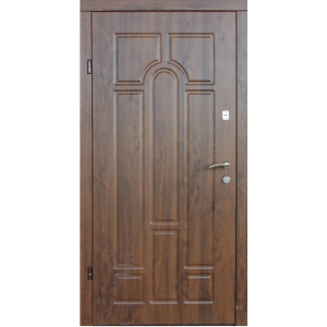 Вхідні двері Redfort Арка Дуб бронзовий (860х2050) мм в Дніпрі