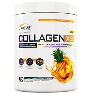 Коллаген Genius Nutrition Collagen-X5 360 г Pineapple (7350592743445) надежный