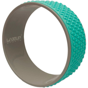 Колесо для йоги и фитнеса LiveUp Yoga Ring (LS3750-b) надежный