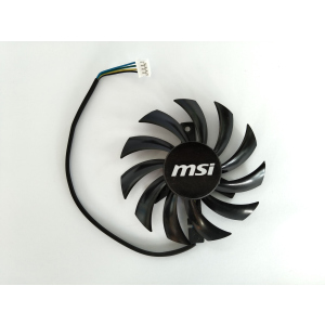 Вентилятор PowerLogic для відеокарти MSI PLD08010S12HH (FD7010H12D) №26 ТОП в Дніпрі