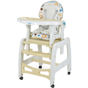 Стільчик для годування Bambi M 1563 (animal beige) (6903317102716) в Дніпрі