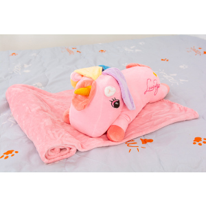 Плед дитячий MirSon №1069 Unicorn with Pink Mane 100х160 (2200003094206) рейтинг