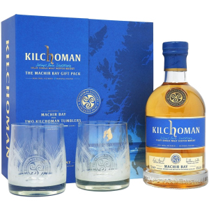 Віскі Kilchoman Machir Bay 0.7 л 46% + 2 келихи (5060210702489) краща модель в Дніпрі